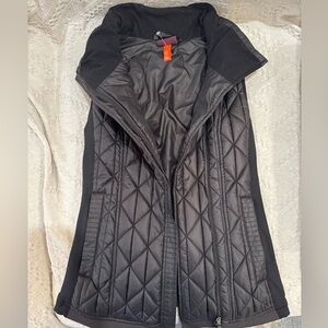 Zella Charcoal Quilted Women's Vest